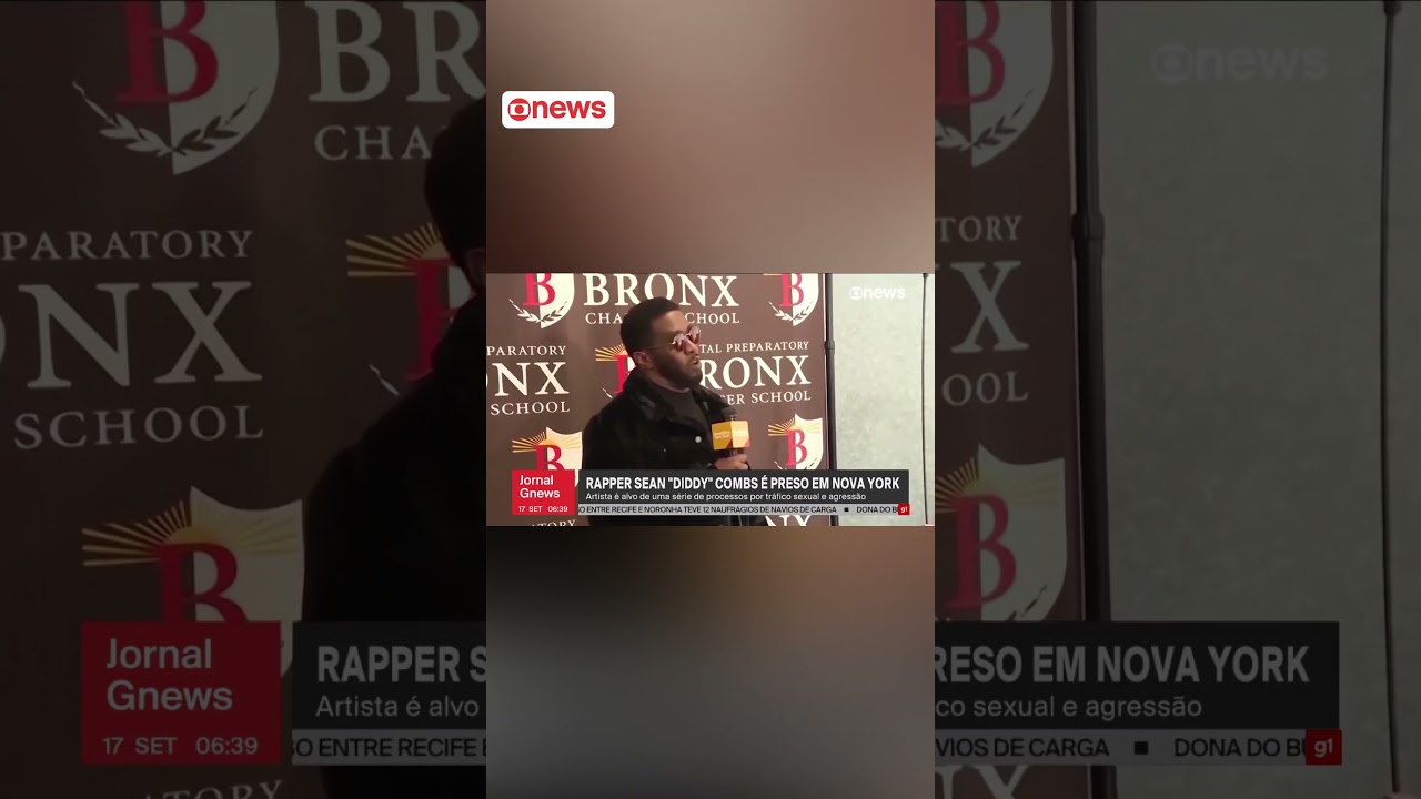 Rapper Sean 'Diddy' Combs é preso nos EUA após acusações de agressão sexual #g1