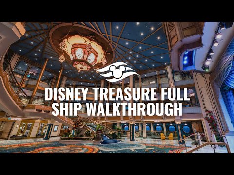 Thumbnail for NEW Disney Treasure Full Ship Complete 4K POV Tour | 2024 Inaugural Sailing