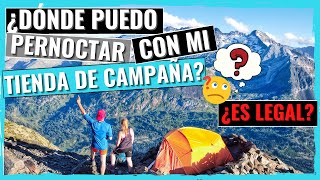 ⛺️¿𝖣𝖮𝖭𝖣𝖤 𝖯𝖤𝖱𝖭𝖮𝖢𝖳𝖠𝖱 𝖢𝖮𝖭 𝖬𝖨 𝙏𝙄𝙀𝙉𝘿𝘼 𝘿𝙀 𝘾𝘼𝙈𝙋𝘼Ñ𝘼 | ¿Es LEGAL ACAMPAR😕❓