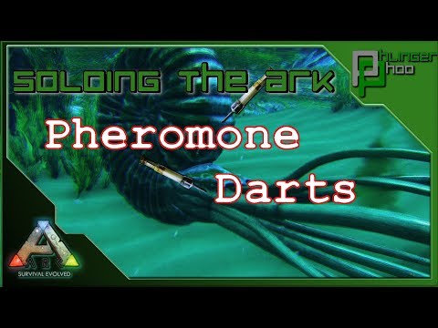 Soloing the Ark S4E81 - FARMING AMMONITES - FUN WITH PHEROMONE DARTS!