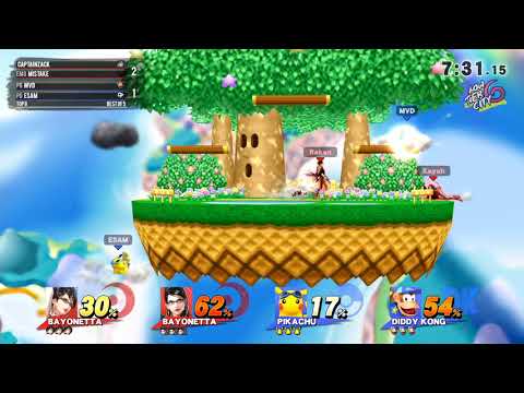 LTC 6   CaptainZack + Mistake vs MVD + ESAM   Top 8 Smash 4