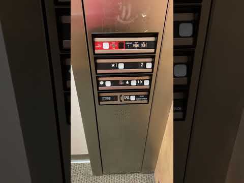 2023 take. Plain Thyssenkrupp impulse SVL 35 Oildraulic elevator at Preston Charles office building