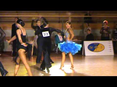 Latvia Open 2009 Edgaras Brazas & Vasilina Batova paso