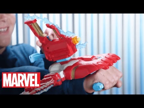 Nursery Rhymes Songs Marvel Avengers Endgame Nerf Iron Man