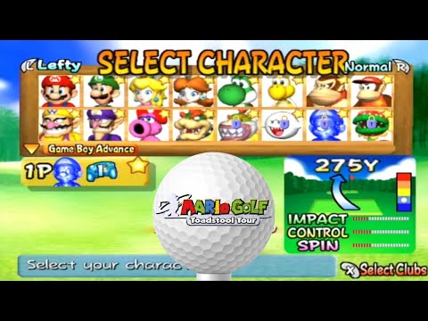Unlock EVERY Character in Mario Golf in Under 3 Minutes