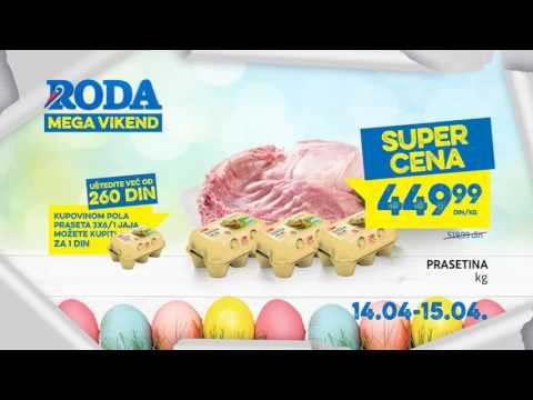 Roda: Mega vikend 14. - 15.04.2017.