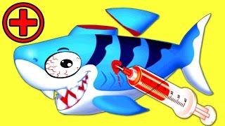 Kids learn how to take care of Sea Animals & Creatures - Ocean Doctor - Educational Cartoon Games