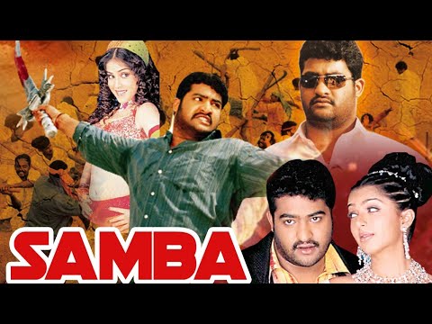 Samba Hindi Dubbed Full Action Movie || Jr. NTR, Bhumika Chawla, Genelia || Eagle Action Movies