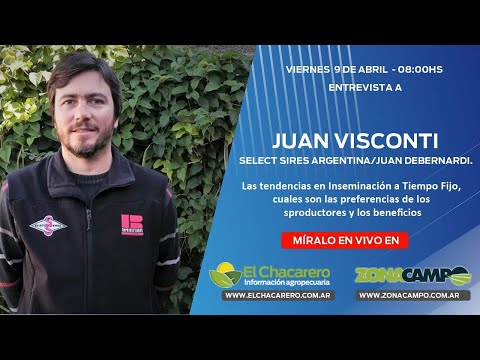 Hablamos con Juan Visconti de Select Sires Argentina/Juan Debernardi