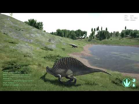The Isle - 1v1 Spino vs. Rex
