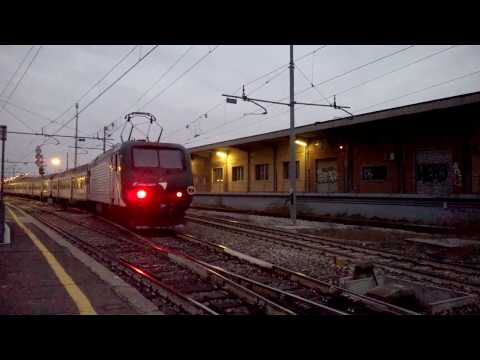 doppia simmetrica E464 079+237+6 MDVC - Milano Greco 11/01/2017