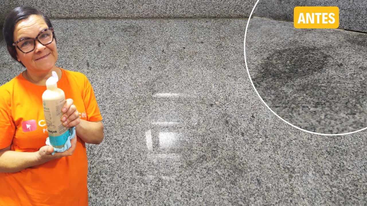 Watch Now Misturinha caseira para limpar granito encardido e dar brilho | Coisas Fáceis Misturinha caseira para limpar granito encardido e dar brilho | Coisas Fáceis