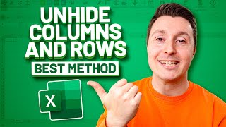 Download the video "HOW TO UNHIDE (AND HIDE) COLUMNS AND ROWS [THE BEST METHOD]"