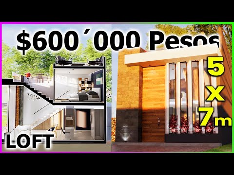 Video del proyecto Loft Floor Plans 5x15m