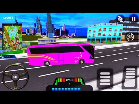 Extreme City Coach Bus Simulator 2019 - Android Gameplay
