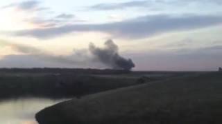preview picture of video 'Обстрел российской границы со стороны Украины в районе Гуково'