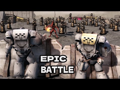 20 Grey Knights vs 1000 Cultists of Chaos [WARHAMMER 40,000]