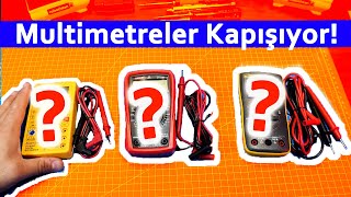 En İyi Multimetre Hangisi? Büyük VS! | Marxlow DT-830D | UNIT UT 33D+ | Fluke 10