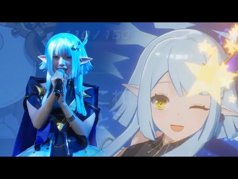 Eversoul: "Shooting Star" live + recorded version by Akase Akari