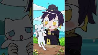 ………かな?(00:00:09 - 00:00:12) - 【アニメ】ねこもっふもふ(`・ω・´)【きみゆめ、鴎】 #Shorts