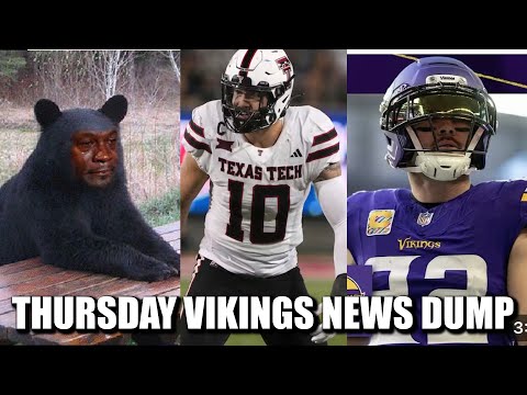 Minnesota Vikings News Dump (1.29.2026) | Bears Down, Jacob Rodriguez, Harrison Career Highlights