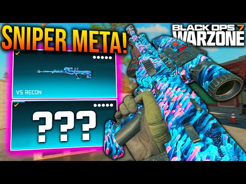 WARZONE: New #1 SNIPING META LOADOUT After MAJOR UPDATE! (BO7 WARZONE SNIPER META)