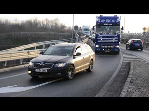 Trafic infernal pe DN68A la nodul Holdea...