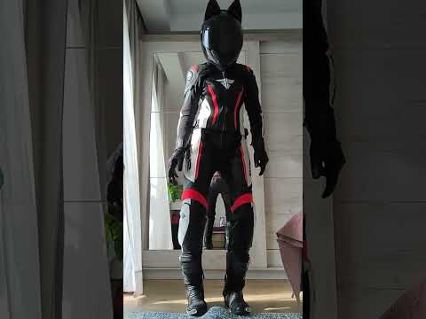 Kurtka motocyklowa skórzana damska Shima Miura 2.0 czerwony fluo 36 - 100130 - Paula