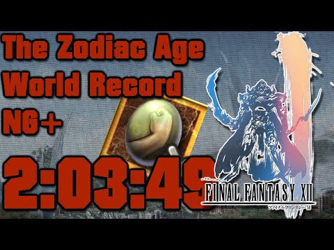 FFXII TZA NG+ World Record in 2:03:49 (1:50:51 loadless)