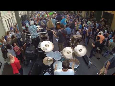 Jerry Diaz and Friends - Come Down to Paradise - Drum Cam- Bourbon Street