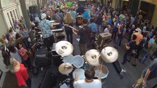 Jerry Diaz and Friends - Come Down to Paradise - Drum Cam- Bourbon Street