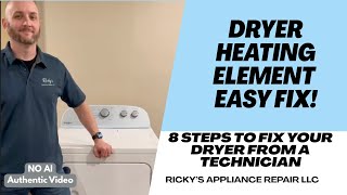 How to Replace a Dryer Heating Element (Easy DIY)