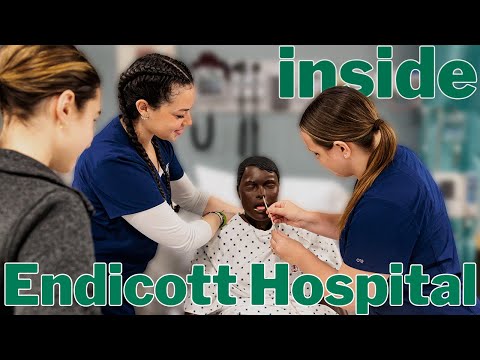 Your Healthcare Career Starts Here | Endicott College Simulation Hospital Tour