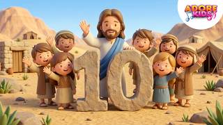 Aprendendo os 10 Mandamentos | Música Gospel Infantil