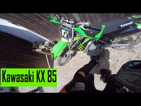 KAWASAKI KX 85 im Test!  Motocross - 2 Takt Power  | PaddyEnduro
