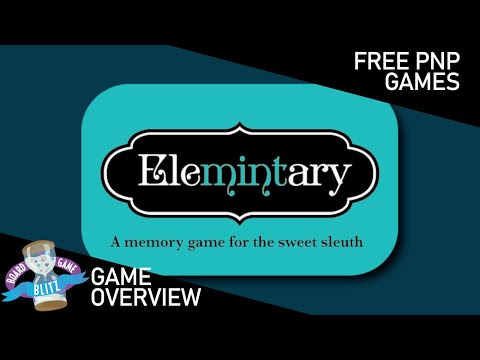 Elemintary Overview | Free PnP Games