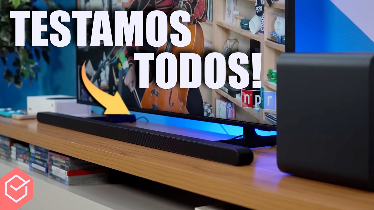Miniatura da avaliação em vídeo de Soundbar Samsung HW-B650F 3.1 Canais 370W Bluetooth