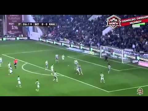 Betis vs Madrid Golazo de Cejudo!  1-1