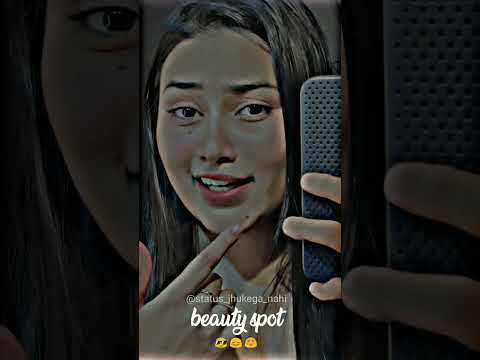beauty spot 😍 gal par kala til ✨ girl attitude status 😎  viral video  #shorts #short #viral