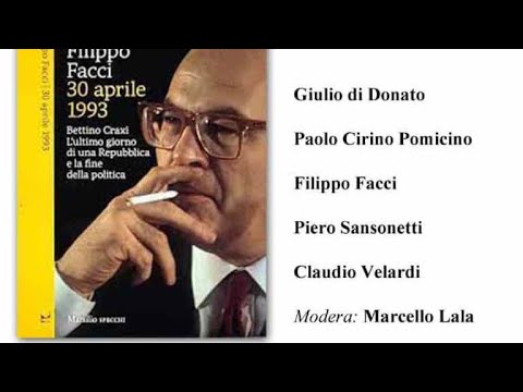 Diretta Streaming da RiformismoOggi:📍”30 aprile 1993. Bettino #Craxi.” di Filippo Facci 📍