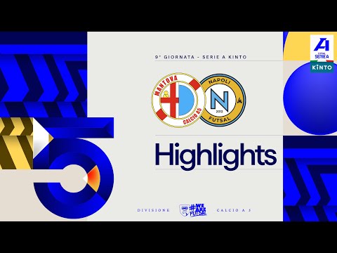 Saviatesta Mantova-Napoli Futsal 4-5 | Goals and highlights | Matchday 9 | Serie A KINTO 2025/2026