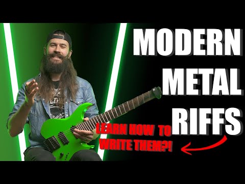 How to Write Modern Metal Riffs (the easy approach)