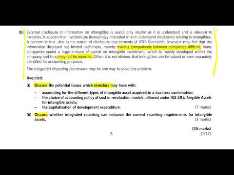 SBR September 2018 debrief question 3