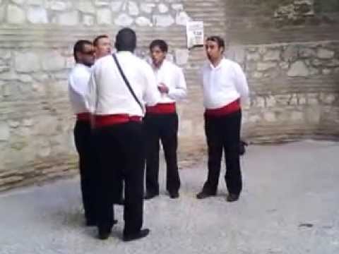Klapa singing in Diocletian's Palace
