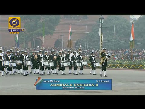 Beating Retreat 2016 - Special Drum Music by Indian Naval Band [HD] - Happy Republic Day 2025