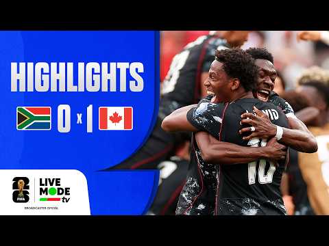 África do Sul 0 X 1 Canadá
