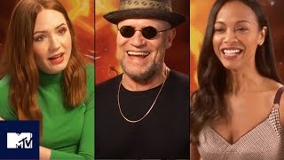 Guardians Of The Galaxy 2 Cast's Funniest Moments & OMG Butt Flashing | MTV Movies video
