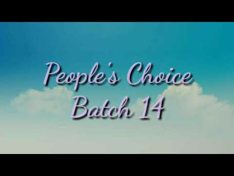 Peoples Choice Batch 14 participants