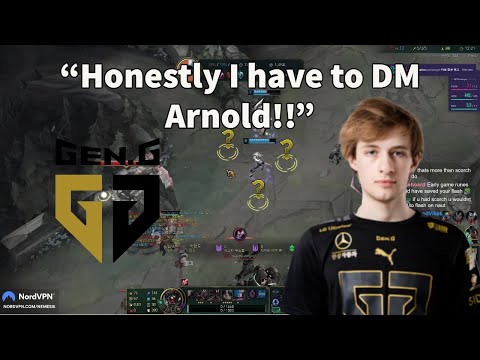 Nemesis Was AMAZED By How BADLY This Gen G Player Was PLAYING!!