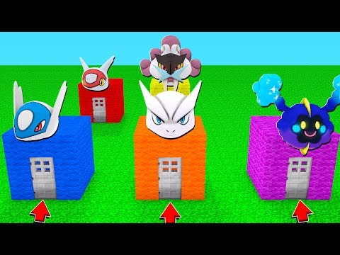 ABRA A PORTA COM POKEMONS LENDARIOS E RESPONDA - MINECRAFT PIXELMON MOD